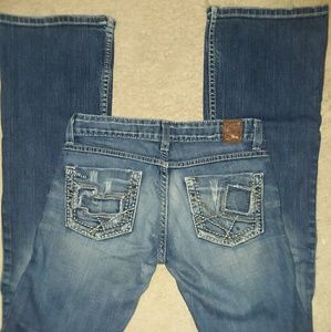 Womens Buckle Jeans